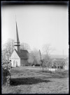 Vue d'ensemble de l'église de Ménesqueville (Eure).