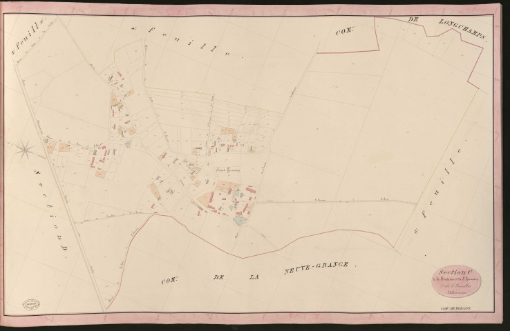 Morgny. Section C _ de la Fontaine et de St Germain _ 5e de 6 Feuilles