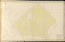 Gaudreville-la-Rivière. Section D _ des Champs Louvis et du Bois de la Haie _ 2e et dernière Feuille