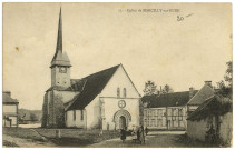 Marcilly-sur-Eure. Eglise de Marcilly-sur-Eure.