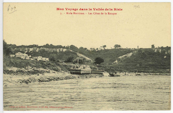 Saint-Samson-de-la-Roque. Mon voyage dans la Vallée de la Risle - Risle Maritime - Les Côtes de la Rocque.