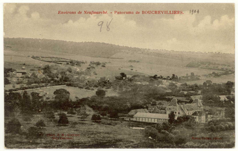 Bouchevilliers. Panorama de Bouchevilliers.