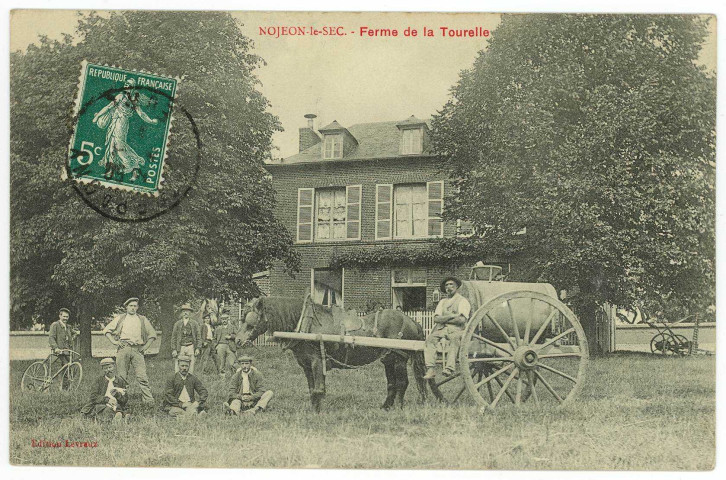 Nojeon-le-Sec. Ferme de la Tourelle.