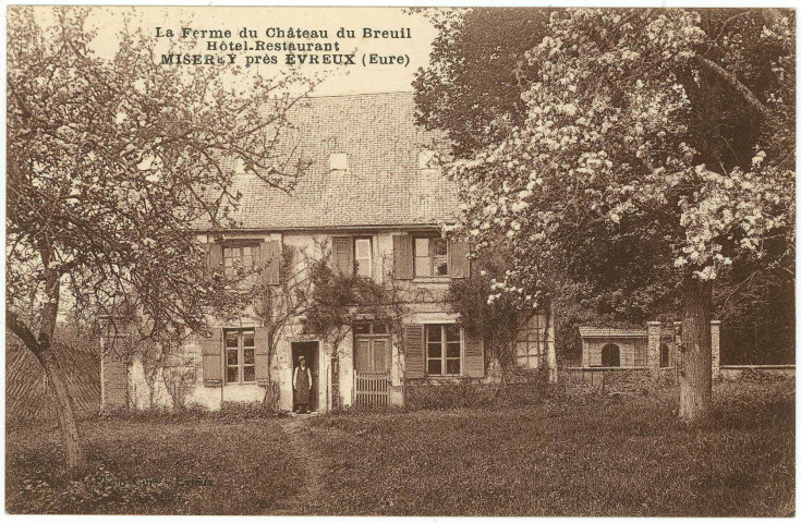 Miserey. La Ferme du Château du Breuil Hôtel-Restaurant.