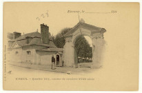 Evreux-Ville. Quartier Tilly, caserne de cavalerie XVIIIe siècle.