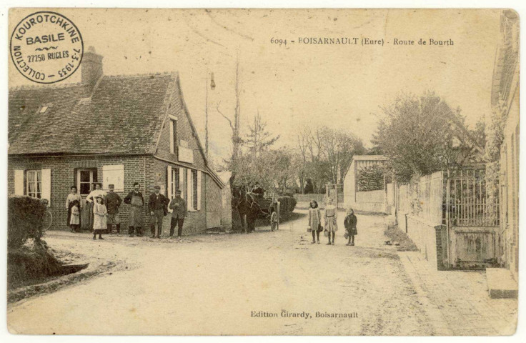 Bois-Arnault. Route de Bourth.
