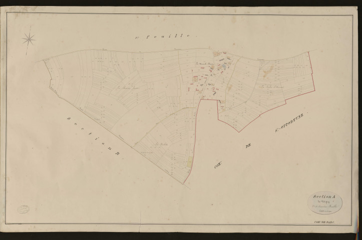 Barc. Section A _ de Vétigny _ 2e et dernière Feuille