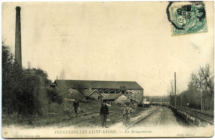 Feuguerolles. Feuguerolles Saint-André. - La Briqueterie.