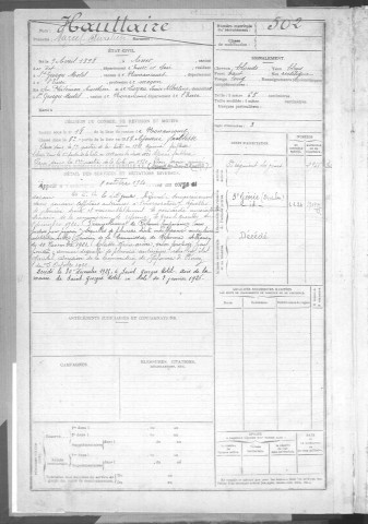 Evreux. Registre - Tome 2 (1918)