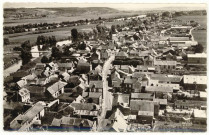 Criquebeuf-sur-Seine. En avion au dessus de Criquebeuf-Vue générale-La Seine et l'Eure.