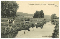 Rosay-sur-Lieure. Vallée de la Lieure à Rosay.