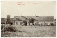Courteilles. Chalet "La Forêt"-La Ferme.