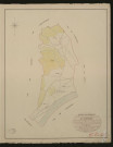 Roquette (La). Tableau d'assemblage du Plan Parcellaire de la Commune de La Roquette. _ Canton des Andelys - Andelys, Eure. _ Terminé sur le terrain en 1830, sous l'administration de M. Le Vicomte Raymond Delaitre, Préfet - M. Calot, Maire et sous la direction de M. Marel, Directeur des Contributions directes. _ - M. Hautier, Géomètre en Chef. _ Par M. Roger, Géomètre des classes.