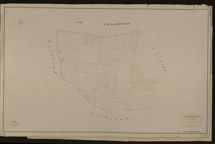 Autheuil. Section A _ des Sablons _ 1re de 2 Feuilles