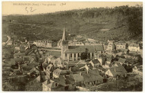 Bec-Hellouin (Le). Vue générale.