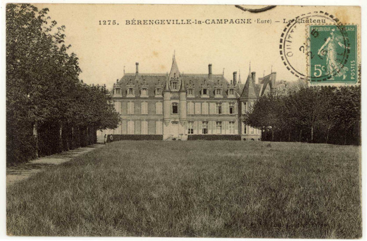 Bérengeville-la-Campagne. Le Château.