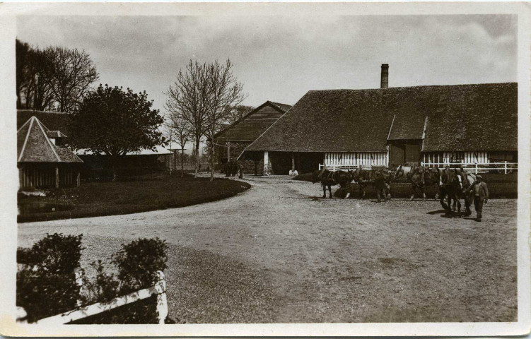 Andelys (Les). [Vue d'un corps de ferme].