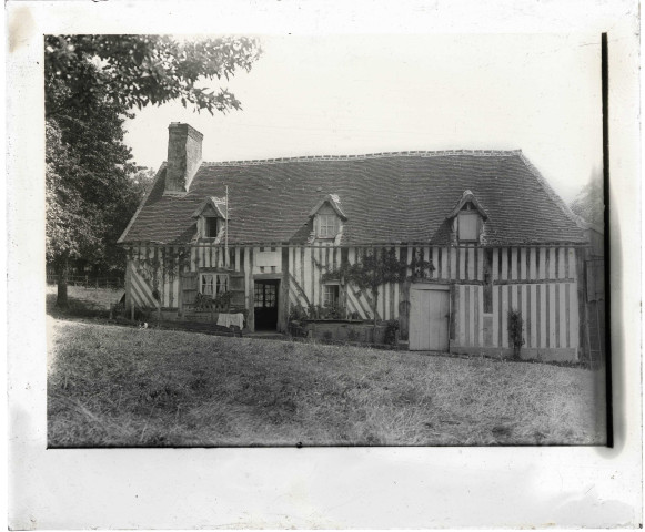 Maison natale de Charlotte Corday à Champeaux (Orne).