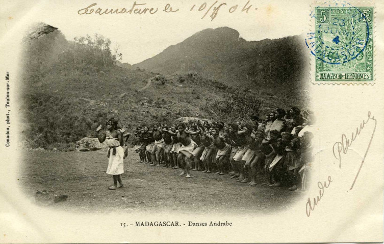 MADAGASCAR. - Danses Andrabe