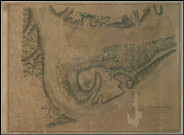 Cours de la Seine de Clachaloze (Val-D'Oise) à Port-Villez (Eure). - "Plan topographique du cours de la Seine depuis Le Val jusqu'à Gasny. Feuille n° 28".