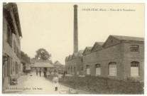 Charleval. Usine de la Tennebrune.