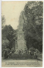 Vernon-Ville. Monument élevé en souvenir des Mobiles de l'Ardèche morts à l'ennemi en 1870-71.
