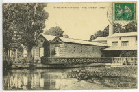 Saint-Philbert-sur-Risle. Pont d'arrivé du tissage.