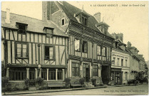Andelys (Les). Grand Andely -L'Hôtel du Grand Cerf.