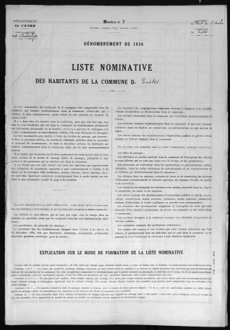 TOSTES 1936