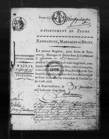 NMD (1823-1842)