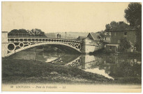 Louviers-Ville. Pont de Folleville.