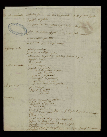 Notes sur les cahiers des paroisses.