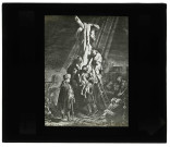 Musée de Dresde (Allemagne), tableau de Rembrandt « la Descente de Croix ».