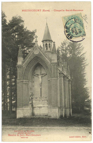 Heudicourt. Chapelle-Saint-Sauveur.