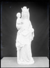 Statue de Vierge à l'enfant de l'église de Noyers (Eure).