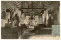 Bourth. Intérieur de l'église.