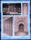 "Églises rurales du département de l'Eure" du chanoine Bonnenfant tome I, planche XXXII Brosville (Eure) et Caillouet-Orgeville (Eure)