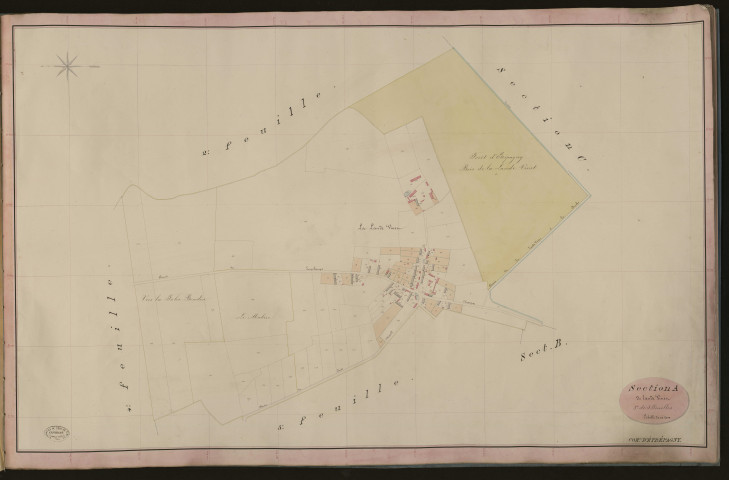 Etrépagny. Section A _ Lande Vinet _ 2e de 5 Feuilles