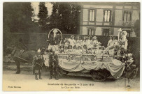 Beuzeville. Cavalcade de Beuzeville- 2 juin 1912- Le Char des Bébés.
