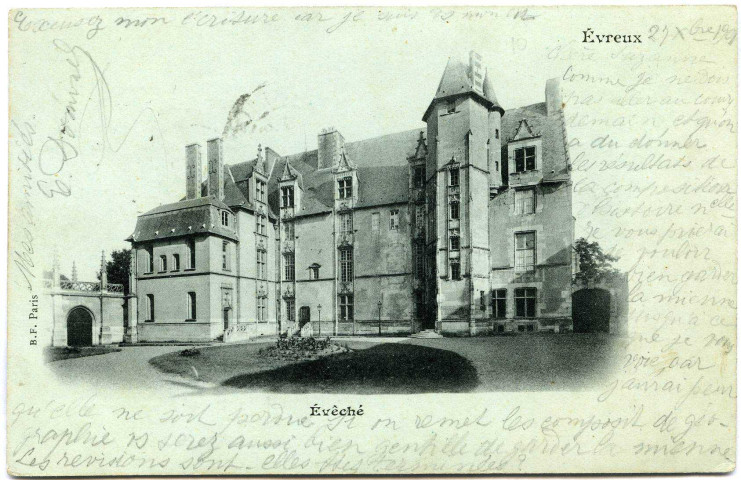 Evreux-Ville. Évêché.