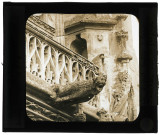 Collégiale Notre-Dame des Andelys (Eure), balustrade côté sud.