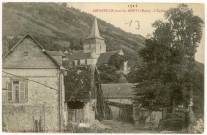 Amfreville-sous-les-Monts. L'église.