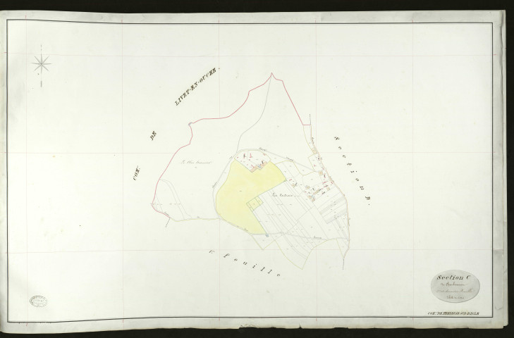 Freneuse-sur-Risle. Section C _ de Charlemont _ 2e et denrière Feuille