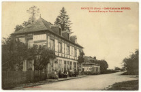 Bazoques. Café-Epicerie HUREL-Route de Lieurey et Pont-Audemer.