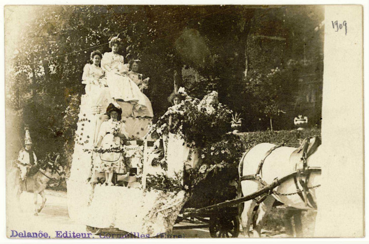 Cormeilles. Souvenir de la Cavalcade-Cormeilles 1909.