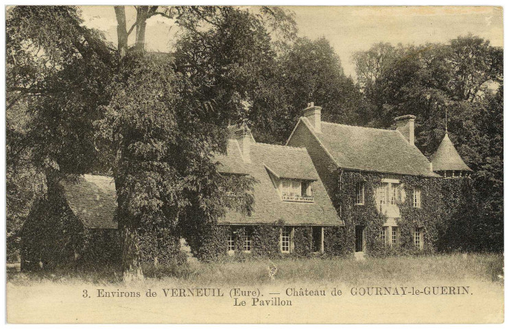 Gournay-le-Guérin. Environs de Verneuil (Eure). - Château de Gournay-le-Guérin. Le Pavillon.