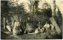 Divers. Scènes de la Vie Normande. - Fabricants de paniers.