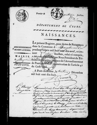 NMD (1819-1832)