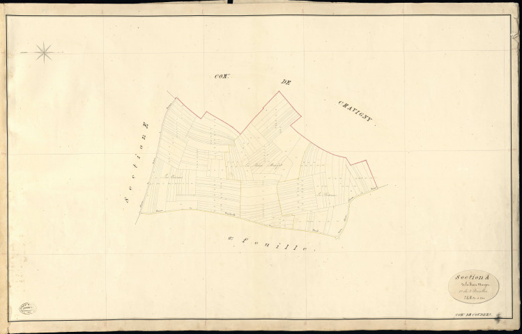 Coudres. Section A _ de la Fosse Margot _ 1re de 3 Feuilles