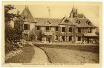 Ajou. Château de Saint-Aubin.